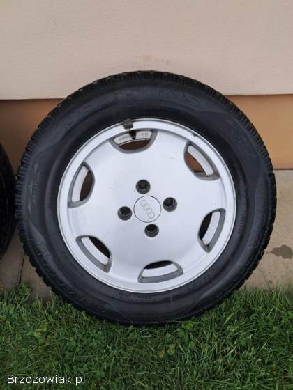 Felgi aluminiowe + opony 15 Cal do AUDI B3/B4