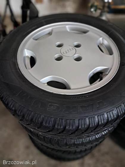 Felgi aluminiowe + opony 15 Cal do AUDI B3/B4