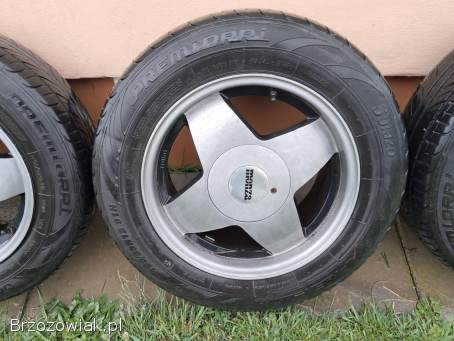 Felgi aluminiowe + opony letnie 15 Cal do AUDI B3/B4