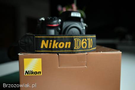 NIKON D610 FX BODY (5 tyś klatek) + akcesoria -  okazja!