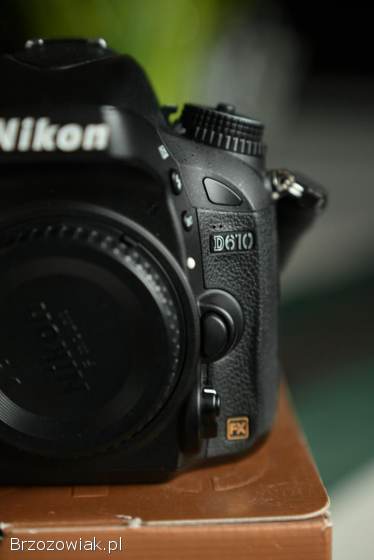 NIKON D610 FX BODY (5 tyś klatek) + akcesoria -  okazja!