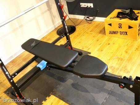 Ławka regulowana ze zintegrowanymi stojakami MH-L107 2.  0 – Marbo Sport