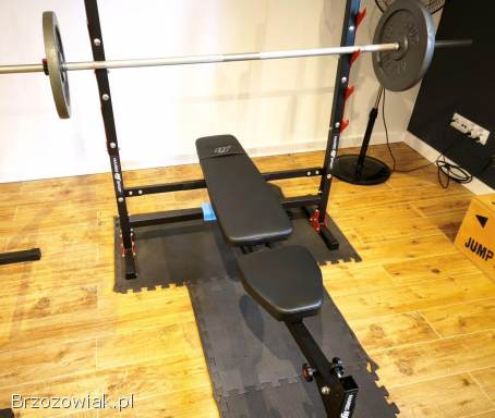 Ławka regulowana ze zintegrowanymi stojakami MH-L107 2.  0 – Marbo Sport