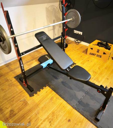 Ławka regulowana ze zintegrowanymi stojakami MH-L107 2.  0 – Marbo Sport