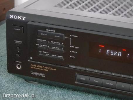 Amplituner Sony STR-DE405 RDS sprawny i mocny 2x 120 wat.  DOSTAWA