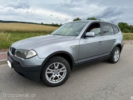 BMW X3 2.  0d 150km 4x4 2005