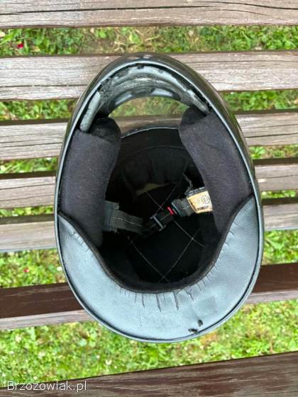 Kask motocyklowy pełny CABERG Classico czarny połysk