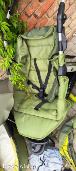X lander jungle wózek głęboki,  spacerówka,  fotelik z bujaniem Maxi Cosi giga zes