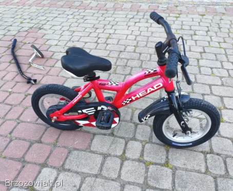 Rowerek dla dziecka 12 cali + dodatki!