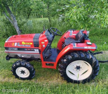 Traktorek japoński Mitsubushi MT23,  4x4,  wspomaganie,  4-cylindry