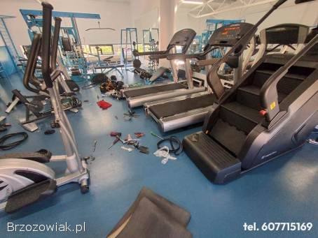 Serwis siłowni w szkołach -  Technicy Mobilni -  Remonty maszyn i sprzętu sportowe