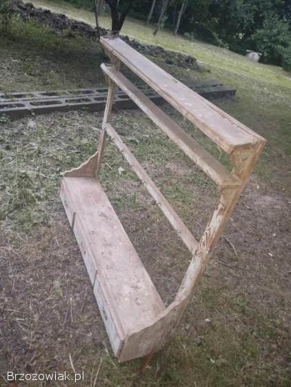 Wieszak na naczynia z PRL antyk