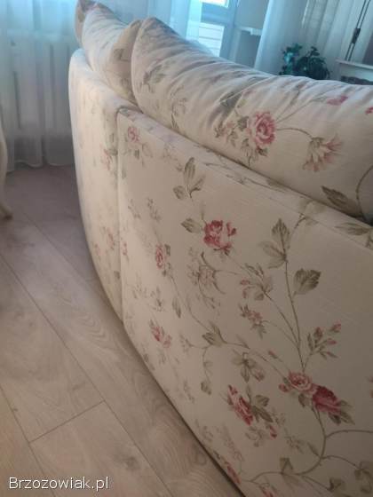Sofa do salonu,  kwiaty