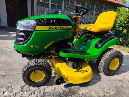 Kosiarka traktorek John Deere E-120