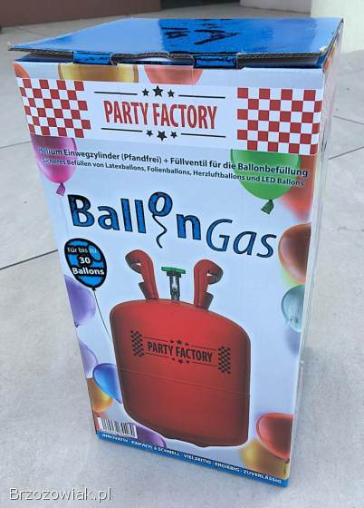Butla po helu 6,  8l