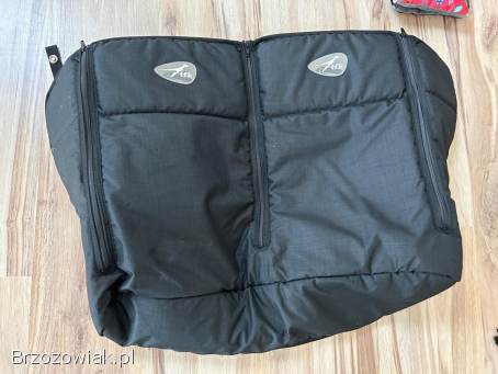 Wózek bliźniaczy / rok po roku TFK Twin (2w1: Spacerówka + 2x Gondola) + MEGA ZE