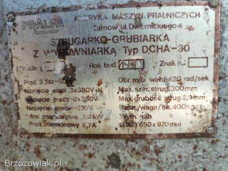 Grubościówka 33cm PRALFA,  strugarka