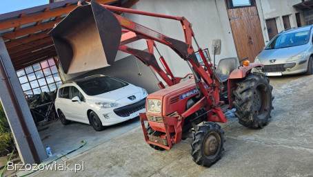 SHIBAURA SD2200D-0 z TUREM Ciągnik rolniczy 4x4 TUR 1987r Import Niemcy Sanok