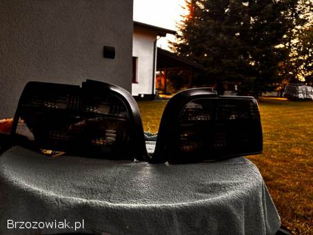 BMW E36 – Lampy przód i tył Angel Eyes LED Chrom Komplet