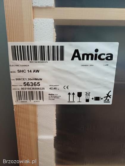 Sprzedam nową kuchenkę Amica