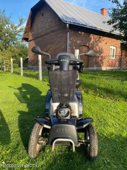 Elektryczny skuter inwalidzki/DLA SENIORA Life&Mobility Mezzo – Nowe Akumulatory