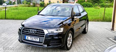 Audi Q3 2,  0TDI 150KM QUATTRO,  4X4,  NAVI,  xenon,  led tylko 180tys km,  2015