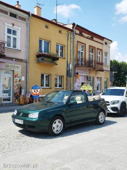 Volkswagen Golf Cabrio  2.  0 klimatyzacja 1998