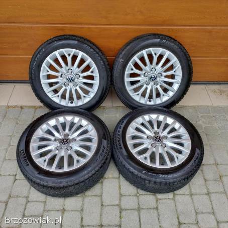 Oryginalne Alufelgi AUDI 16 5x112 Skoda/Seat/Volkswagen Opony PIRELLI