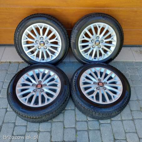 Oryginalne Alufelgi AUDI 16 5x112 Skoda/Seat/Volkswagen Opony PIRELLI