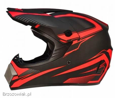 Kaski Crossowe na Quada,  hulajnogę,  rower / fullface / Różne kolory