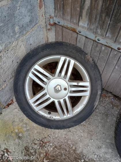 Felgi aluminiowe Renault 4x100 opony zimowe Dębica Nokian