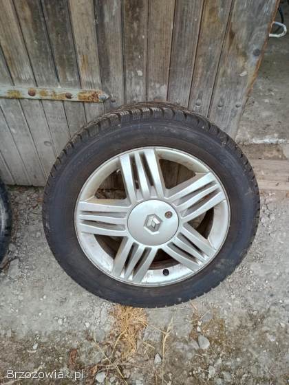 Felgi aluminiowe Renault 4x100 opony zimowe Dębica Nokian