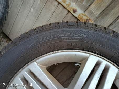 Felgi aluminiowe Renault 4x100 opony zimowe Dębica Nokian
