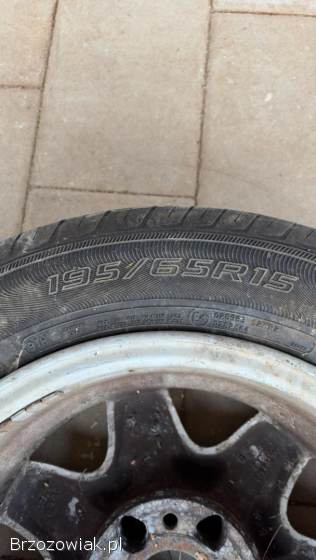 Komplet kół Mercedes W203 C-Klasa 195/65 R15 – felgi aluminiowe + opony – 4 szt.
