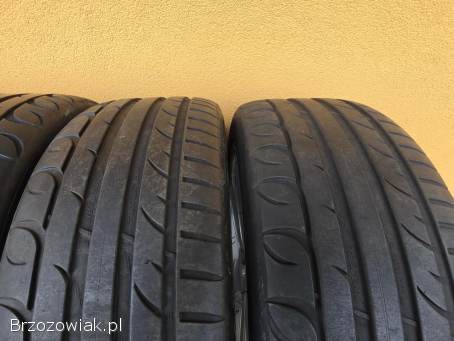 Felgi alufelgi koła audi 19 cali 5x112 et 35 łopaty + opony letnie 245 40 19