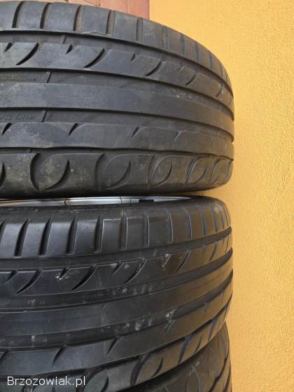 Felgi alufelgi koła audi 19 cali 5x112 et 35 łopaty + opony letnie 245 40 19