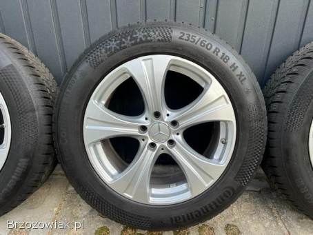 Oryginalne koła zimowe 18 Mercedes GLC 5x112 Continental 7mm TPMS