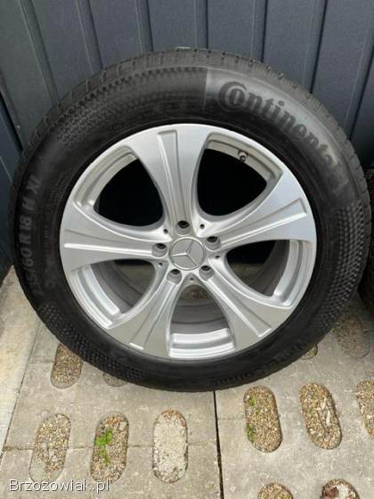 Oryginalne koła zimowe 18 Mercedes GLC 5x112 Continental 7mm TPMS