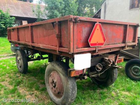 Przyczepa rolnicza wywrotka zarejestrowana