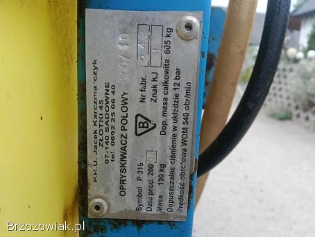 Opryskiwacz Ursus C330 C360 Władimirec T25 Mały 300L Sprawny