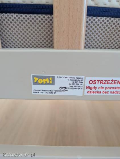 ŁÓŻECZKO DZIECIĘCE TOMI 22