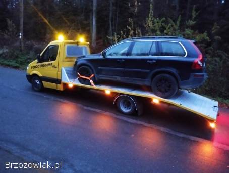 Pomoc drogowa usługi autolawetą przewóz pojazdów