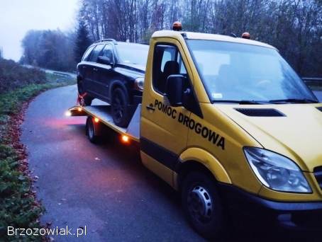 Pomoc drogowa usługi autolawetą przewóz pojazdów