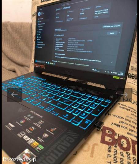 Laptop ASUS TUF Gaming A15,  Ryzen 7,  RTX 4060,  16GB DDR5,  SSD