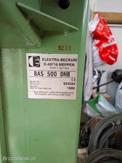 Piła taśmowa Elektra Beckum BAS 500 DNB