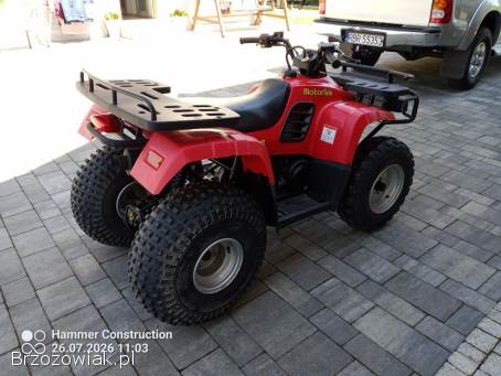 Niemiecki Quad Motor-tek 125. .  Jak nowy. .