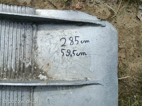 Rampa motocyklowa najazd aluminiowy długość 60 x 285cm