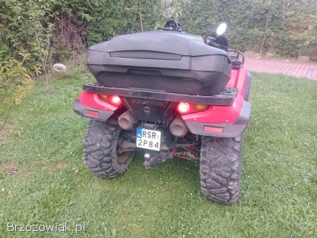 Quad 4 x 4 polaris 800 cm dwa tłoki zarejestrowany i ubezpieczony