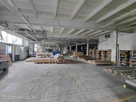 Hala Produkcyjno Magazynowa pow.  ok.  2500m2 -  Krosno