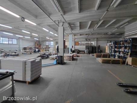 Hala Produkcyjno Magazynowa pow.  ok.  2500m2 -  Krosno